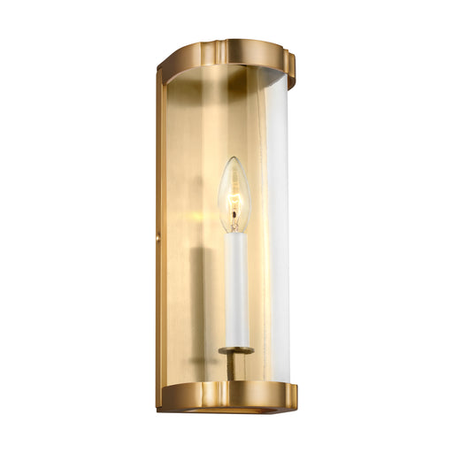 Thompson One Light Clear Glass Sconce