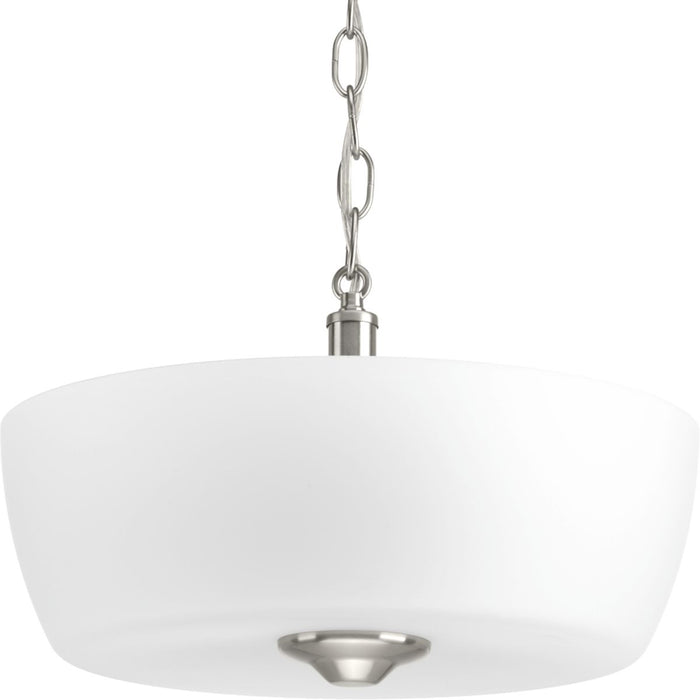 Leap Collection Two-Light 14" Semi-Flush Mount