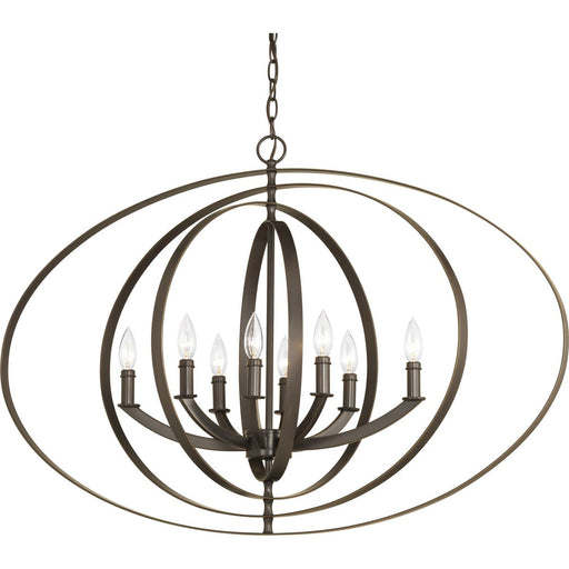 Equinox Collection Eight-Light Oval Pendant