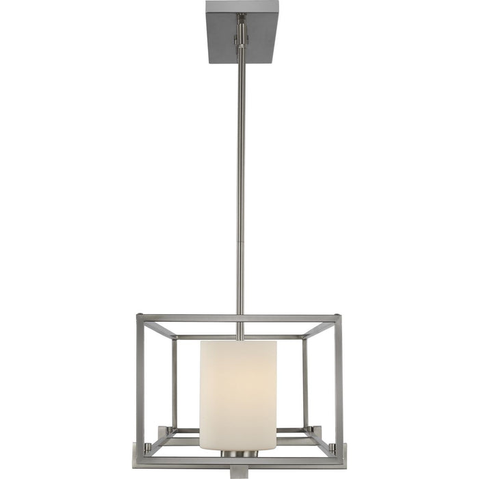 Chadwick Collection Three-Light Brushed Nickel Island Chandelier