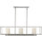 Chadwick Collection Three-Light Brushed Nickel Island Chandelier