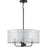Riley Collection Brushed Nickel Three-Light Pendant