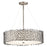 Silver Coral 4 Light Chandelier / Pendant Clasic Pewter