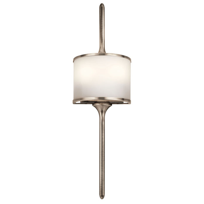 Mona 2 Light Halogen Wall Sconce Classic Pewter