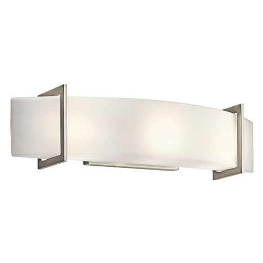 Crescent View 24in. Linear Vanity Light Brushed Nickel