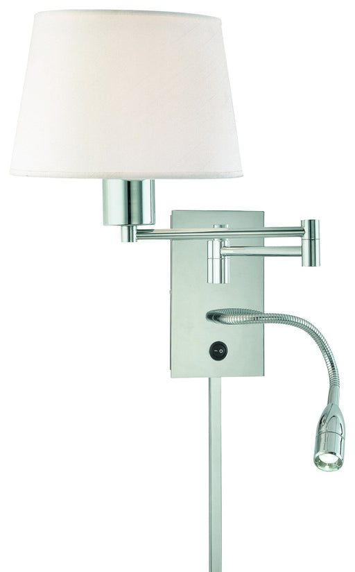 George's Reading Room™ - 1 Light LED Swing Arm Wall Lamp