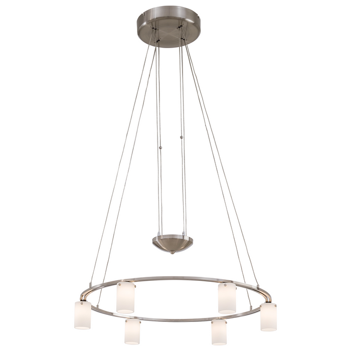 Counter Weights - 6 Light Low Voltage Chandelier