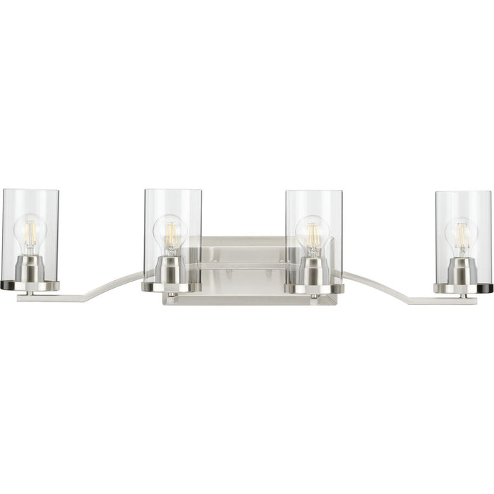 Lassiter Collection Brushed Nickel Four-Light Bath