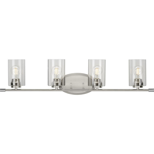 Riley Collection Brushed Nickel Four-Light Bath