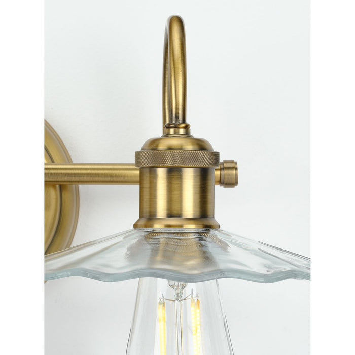Fayette Collection Antique Nickel Two-Light Bath