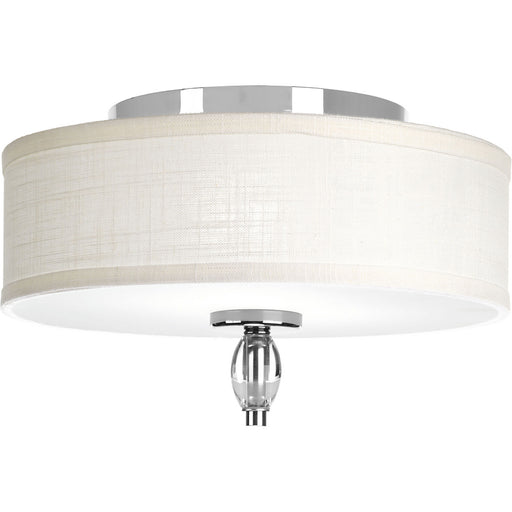 Status Collection 13" Two-Light Flush Mount