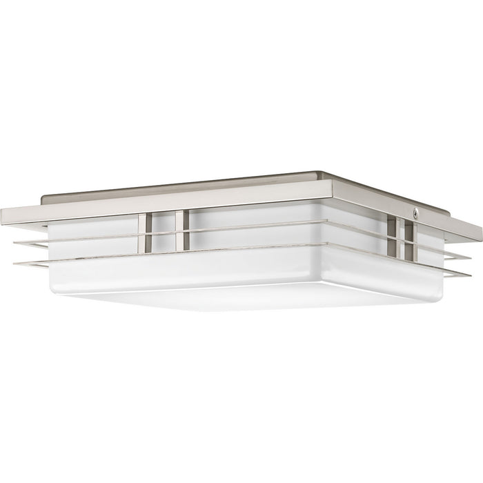 Helm Collection Two-Light 14" LED Flush Mount