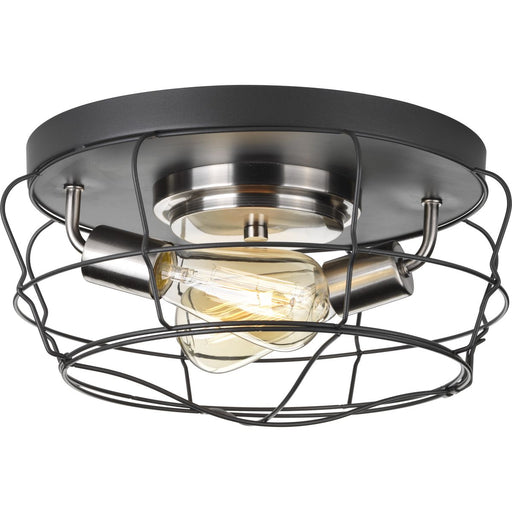 Gauge Collection Two-Light Flush Mount