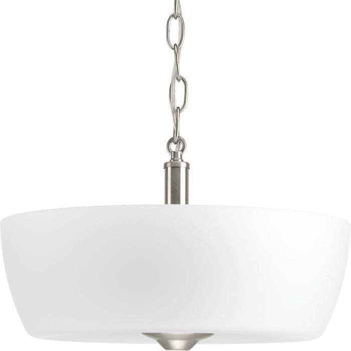 Leap Collection Two-Light 14" Semi-Flush Mount