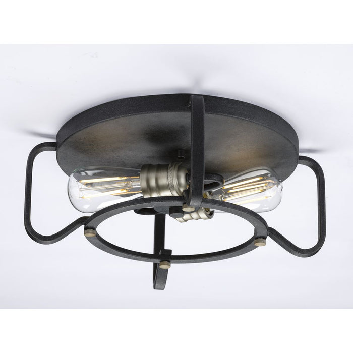 Foster Collection 16" Two-Light Flush Mount