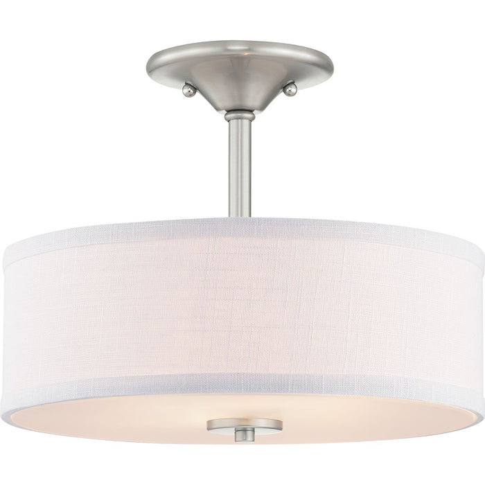 Inspire Collection 13" Two-Light Semi-Flush