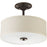 Inspire Collection Two-Light 13" Semi-Flush