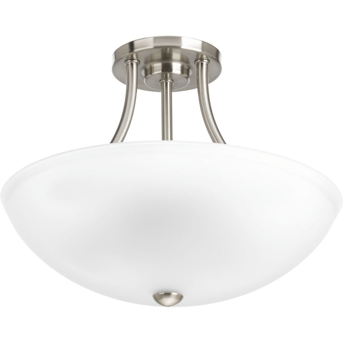 Gather Collection Two-Light 12-7/8" Semi-Flush Convertible