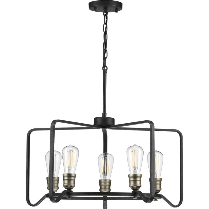 Foster Collection Five-Light Chandelier