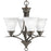 Trinity Collection Four-Light Chandelier