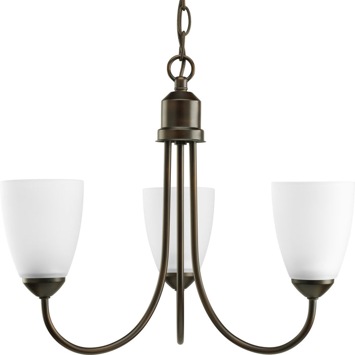 Gather Collection Three-Light Chandelier