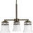 Cascadia Collection Three-Light Chandelier