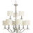Inspire Collection Nine-Light, Two-Tier Chandelier