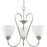 Heart Collection Three-Light Chandelier