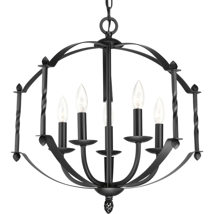 Greyson Collection Five-Light Chandelier