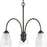 Gather Collection Three-Light Chandelier