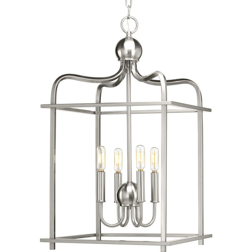 Assembly Hall Collection Four-Light Foyer Pendant