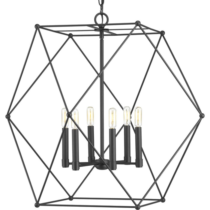 Spatial Collection Six-Light Pendant