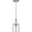 Lassiter Collection Brushed Nickel One-Light Mini-Pendant