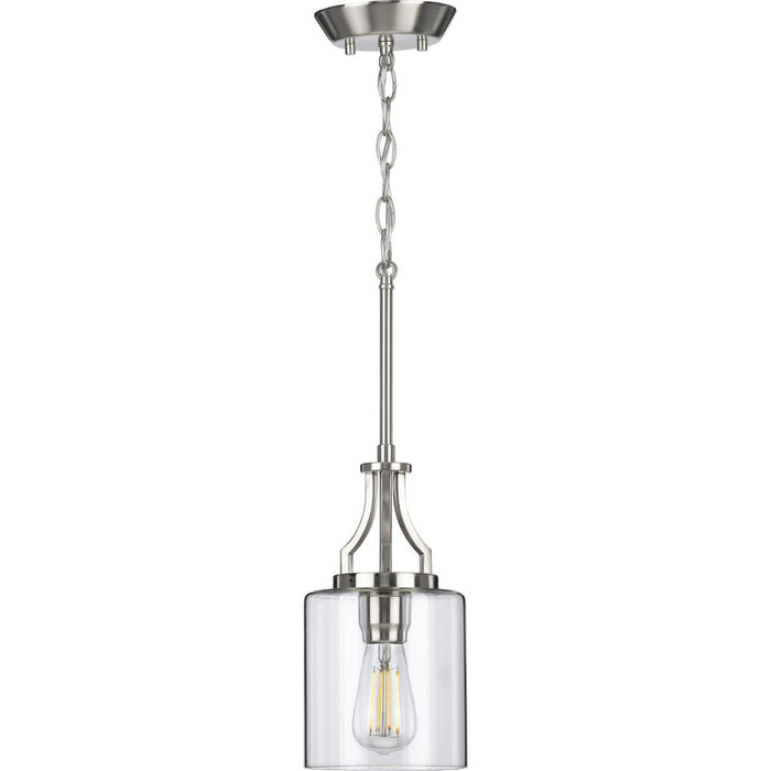 Lassiter Collection Brushed Nickel One-Light Mini-Pendant