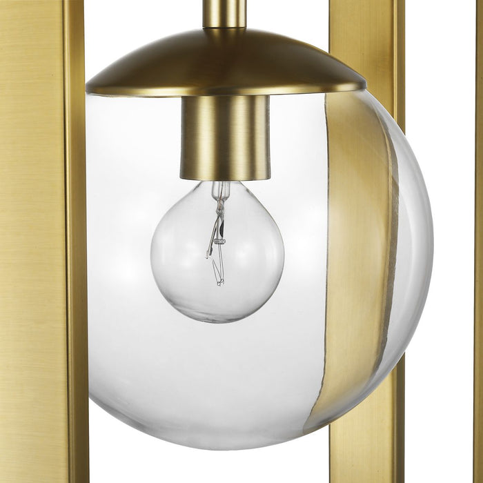 Atwell Collection Brushed Nickel Two-Light Pendant