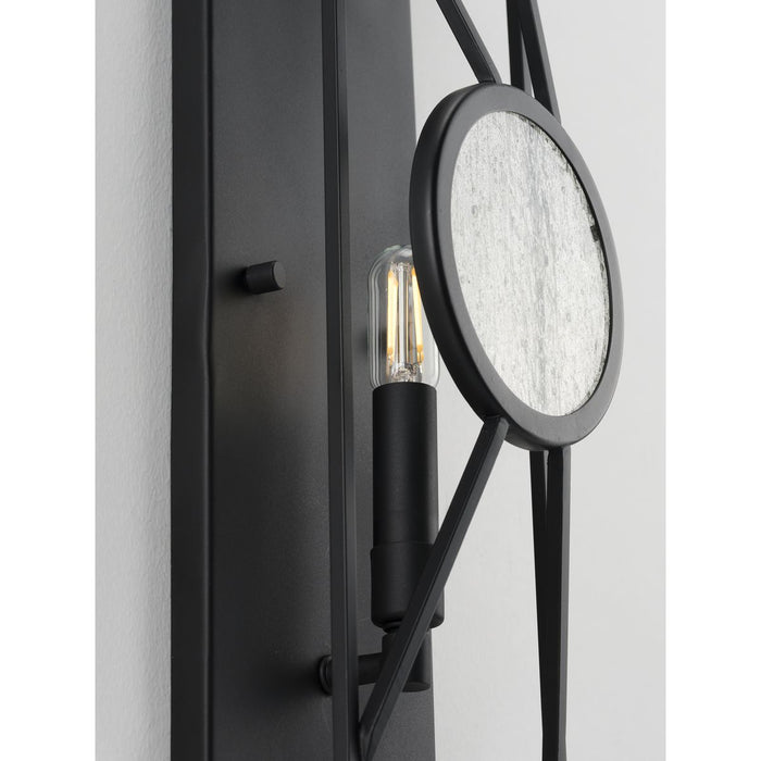 Cumberland Collection One-Light Black Wall Sconce