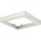 Everlume Collection Brushed Nickel 7" Edgelit Square Trim Ring