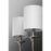 Bonita Collection Brushed Nickel Two-Light Wall Sconce
