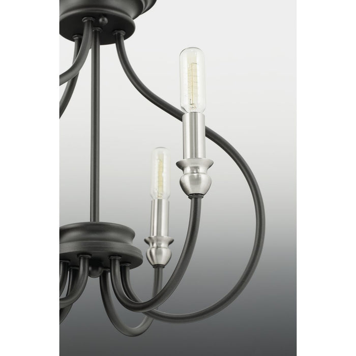 Whisp Collection Four-Light Chandelier